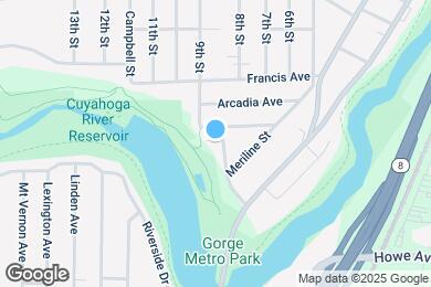 Map image of the property - Hillcrest Apartments