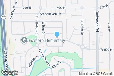 Map image of the property - 932 Foxboro Dr