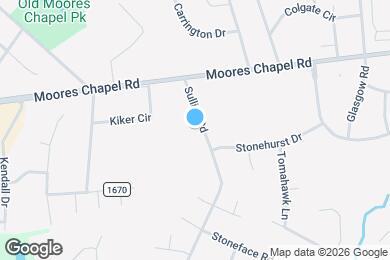 Map image of the property - 6825 Sullins Rd