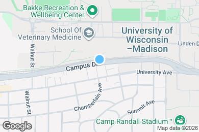 Map image of the property - 421 Chamberlain Ave