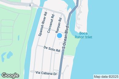 Map image of the property - 1111 S Ocean Blvd