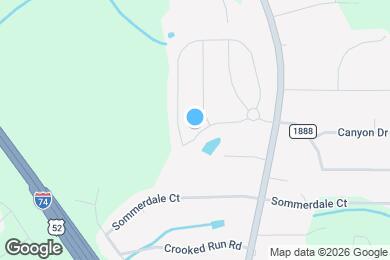 Map image of the property - 855 Bitting Hall Cir