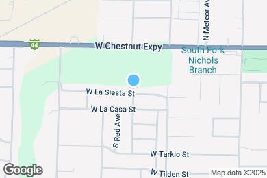 Map image of the property - 4361 W La Siesta St