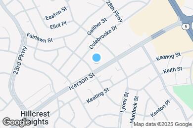 Map image of the property - 2526 Iverson St