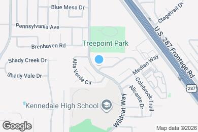 Map image of the property - 5927 Rock Meadow Trail