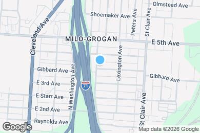 Map image of the property - 782 Gibbard Ave