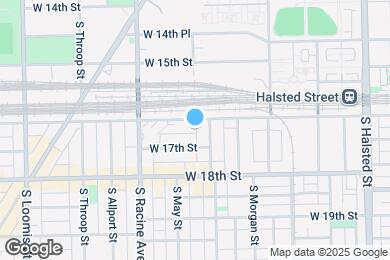 Map image of the property - 1101 W 16th St