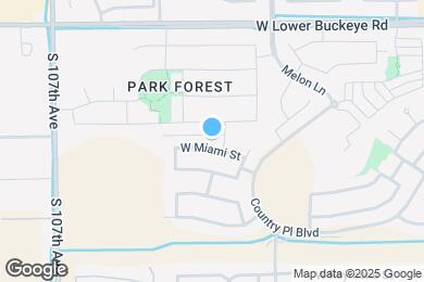 Map image of the property - 10406 W Miami St