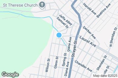 Map image of the property - 325 Glenn St
