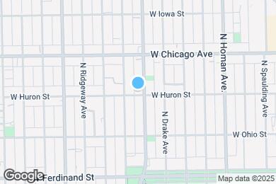 Map image of the property - 3606 W Huron St