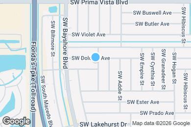 Map image of the property - 702 SW Dolores Ave