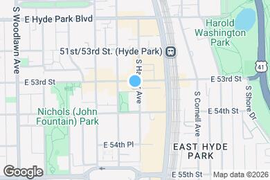 Map image of the property - 5310 S Harper Ave