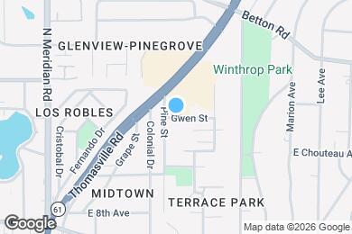 Map image of the property - 710 Gwen St