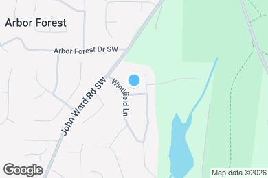 Map image of the property - 2020 Heatherdale Ln