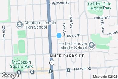 Map image of the property - 2212 18th Ave