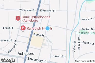 Map image of the property - 420 Greensboro St