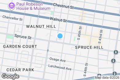 Map image of the property - 4613 Spruce St