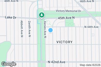 Map image of the property - 4337 Washburn Ave N