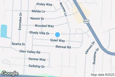 Map image of the property - 4203 Quiet Way