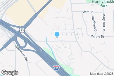 Map image of the property - 2952 N Dekalb Dr