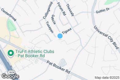 Map image of the property - 8711 Laurel Canyon Dr