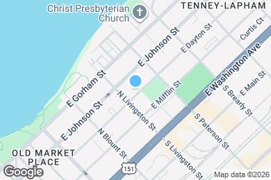 Map image of the property - 820 E Dayton St