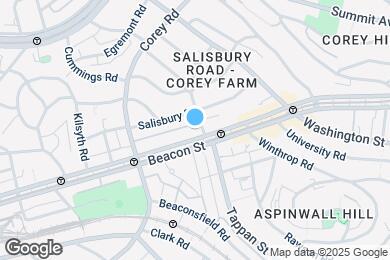 Map image of the property - 1712 Beacon St