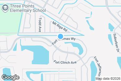 Map image of the property - 8344 Fort Thomas Way