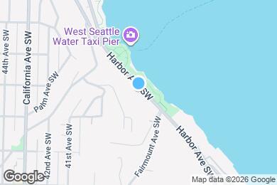 Map image of the property - 1709 Harbor Ave SW