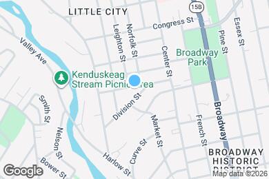 Map image of the property - 43 Jefferson St