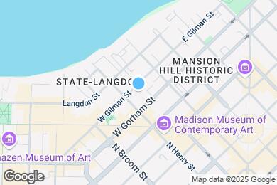 Map image of the property - 137 W Gilman St