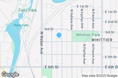 Map image of the property - 605 N Franklin Ave