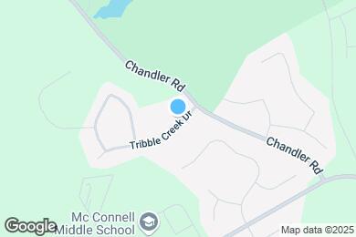 Map image of the property - 640 Tribble Creek Dr