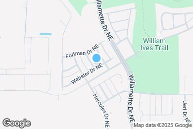 Map image of the property - 3502 Keegan St NE