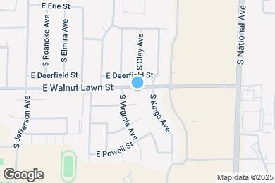 Map image of the property - 900 E Walnut Lawn St