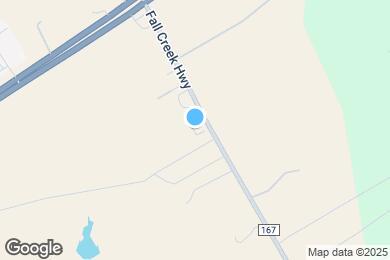 Map image of the property - 620 Fall Creek Hwy