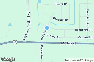 Map image of the property - 127 Madrid Dr
