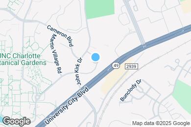 Map image of the property - 9548 University Terrace Dr
