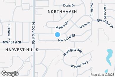 Map image of the property - 7821 NW 101st St