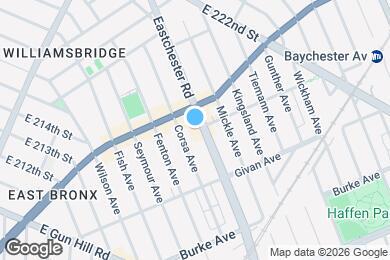 Map image of the property - 3371 Eastchester Rd