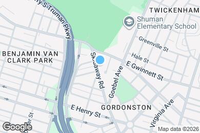 Map image of the property - 1616 Skidaway Rd