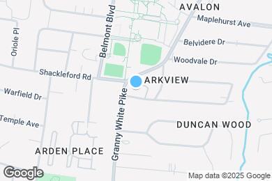 Map image of the property - 4224 Granny White Pike