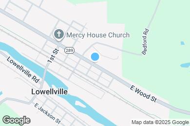 Map image of the property - 404 E Wood St