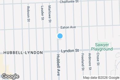 Map image of the property - 14574 Hubbell Ave