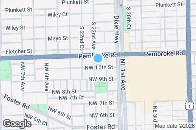 Map image of the property - 116 NW 10th St