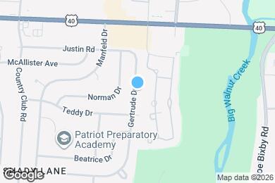 Map image of the property - 1218 Gertrude Dr