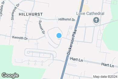 Map image of the property - Hillhurst Apartments