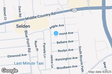 Map image of the property - 34 Ormond Ave