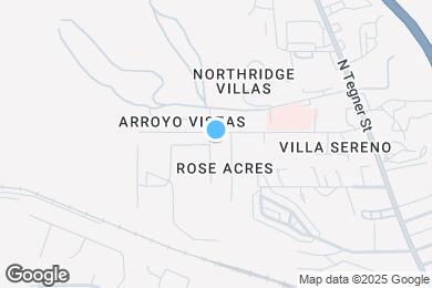 Map image of the property - 885 N Poppy St