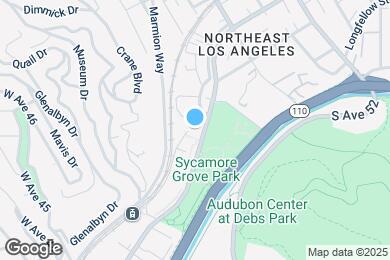 Map image of the property - 4741 N Figueroa St